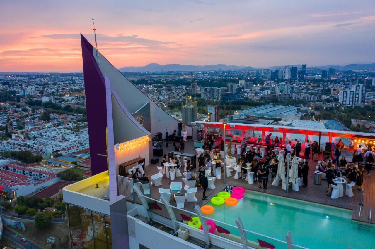 Hard Rock Hotel Guadalajara Запопан Екстериор снимка Skyline Rooftop